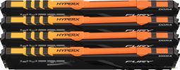 Оперативная память HyperX Fury RGB 4x16GB DDR4 PC4-19200 HX424C15FB3AK4/64