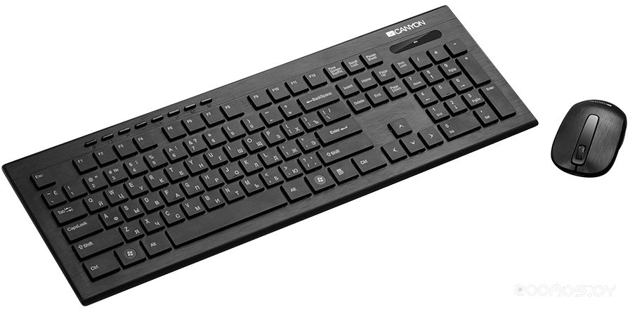 Клавиатура + мышь Canyon CNS-HSETW4-RU