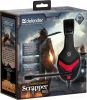 Наушники Defender Scrapper 500 (черный/красный)