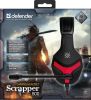 Наушники Defender Scrapper 500 (черный/красный)
