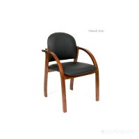Офисное кресло Chairman 659 Terra matte black / dark walnut