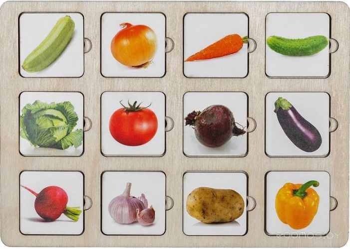 Развивающая игрушка Smile Decor Секретики Овощи П200