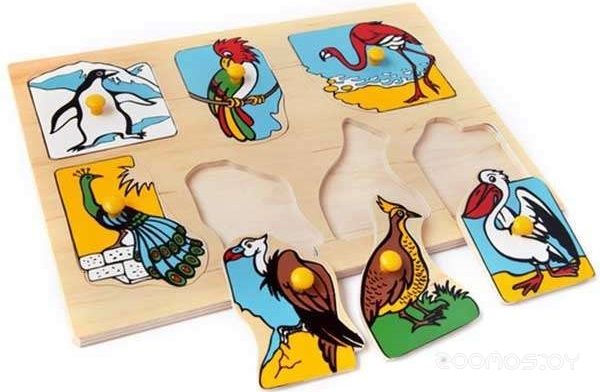 Развивающая игрушка ЛЭМ Экзотические птицы (1436)