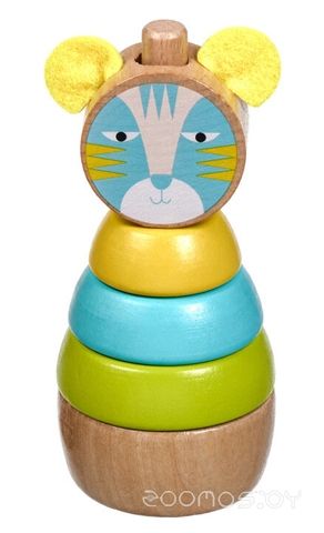 Развивающая игрушка МДИ Пирамидка Кот / LL153