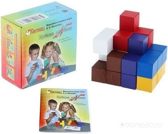 Развивающая игра Световид Кубики для всех