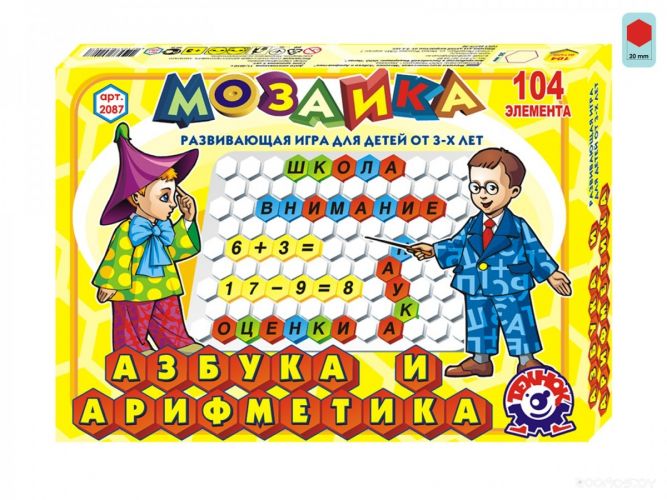 Развивающая игра ТехноК Азбука и арифметика (2087)