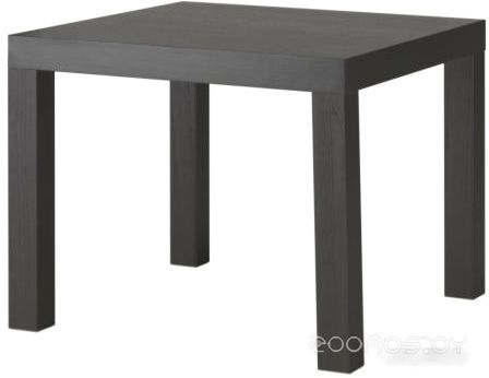 Журнальный столик Ikea Лакк (черный/коричневый) [803.832.31]