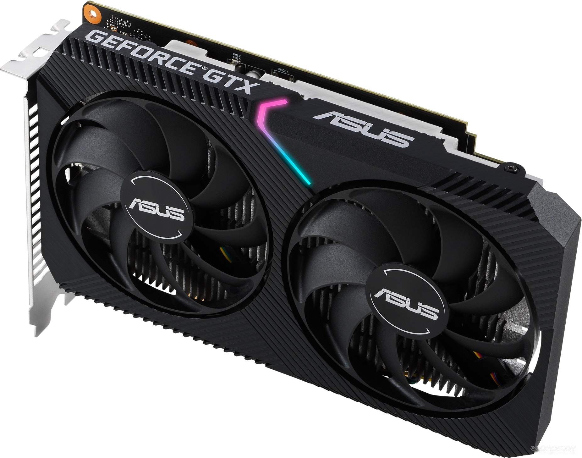 Видеокарта Asus Dual GeForce GTX 1650 Mini OC 4GB GDDR6 DUAL-GTX1650-O4GD6-MINI, фото 4