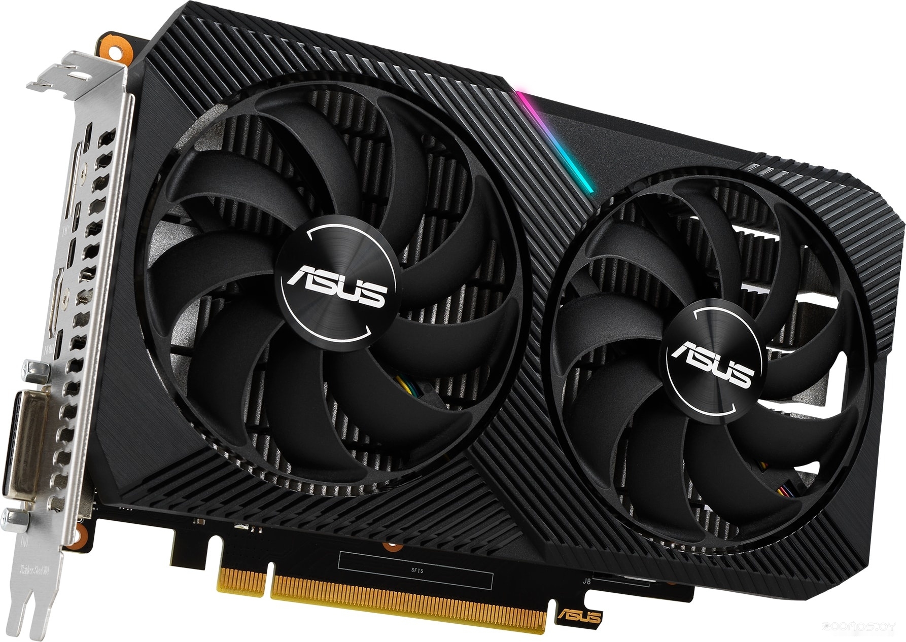 Видеокарта Asus Dual GeForce GTX 1650 Mini OC 4GB GDDR6 DUAL-GTX1650-O4GD6-MINI, фото 6