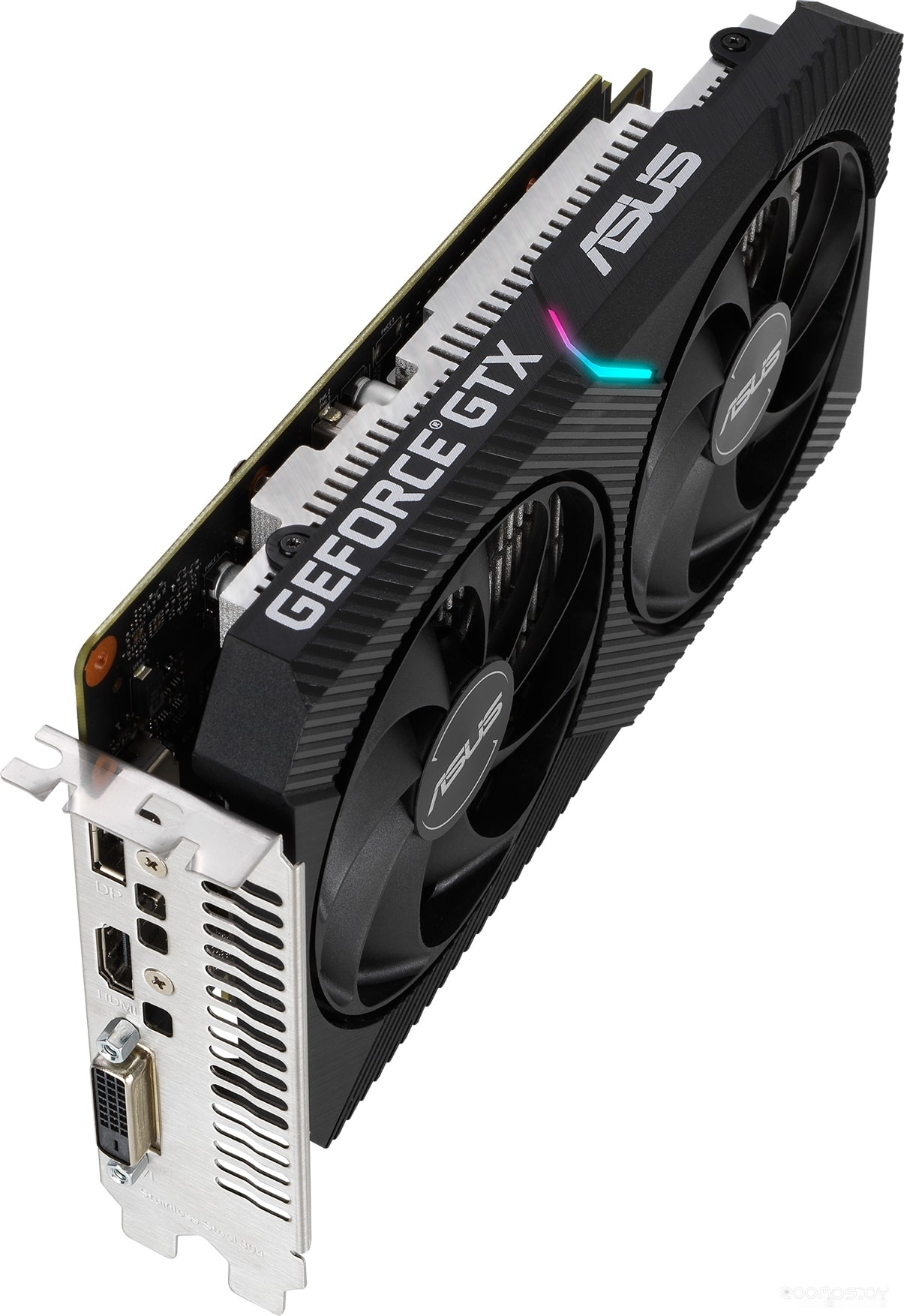 Видеокарта Asus Dual GeForce GTX 1650 Mini OC 4GB GDDR6 DUAL-GTX1650-O4GD6-MINI, фото 5