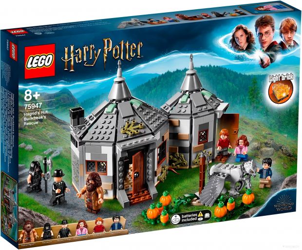 Конструктор Lego Harry Potter 75947 Хижина Хагрида: спасение Клювокрыла