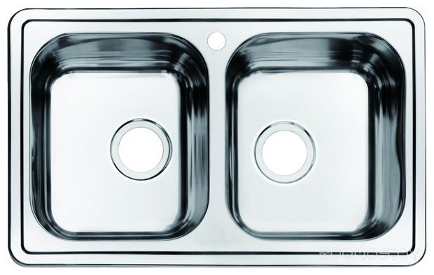 Кухонная мойка IDDIS Strit STR78P2i77, фото 1