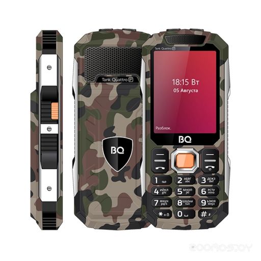 Телефон BQ 2817 Tank Quattro Power (Camouflage)