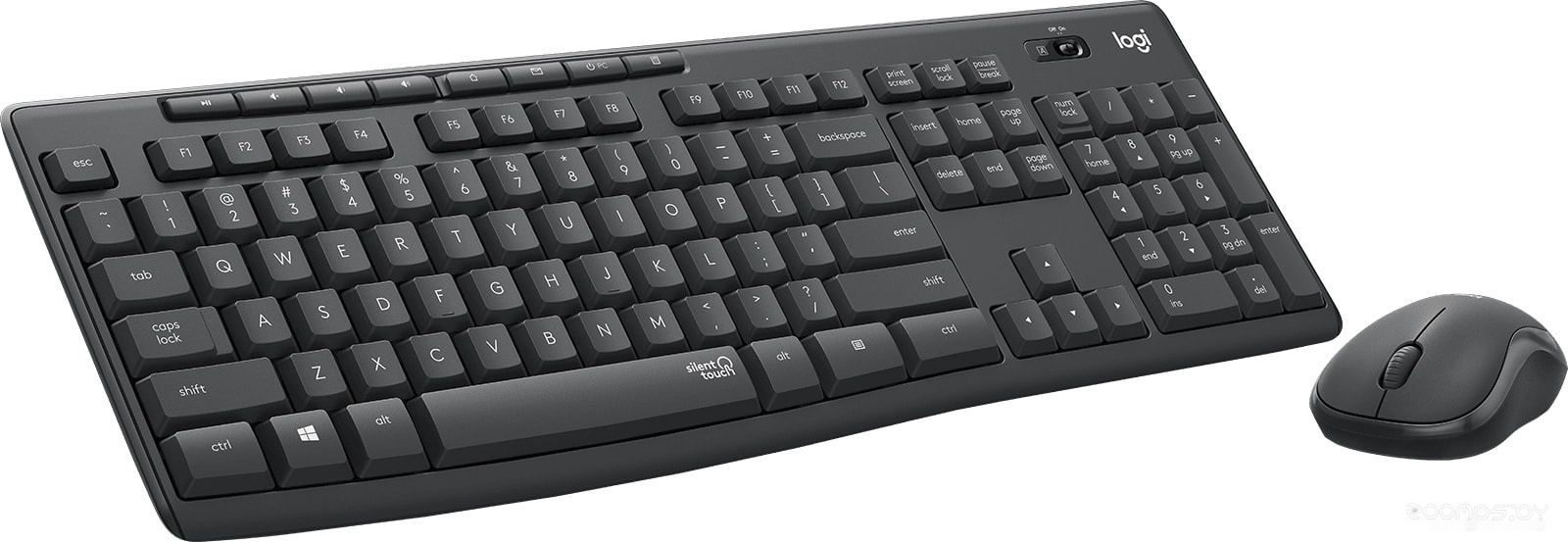 Клавиатура + мышь Logitech MK295 Silent (черный), фото 3