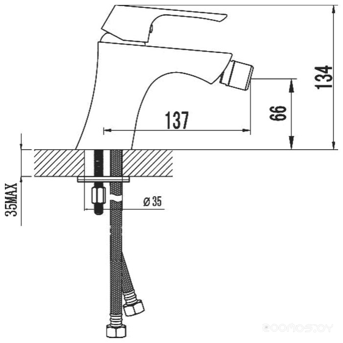 Смеситель Lemark Unit LM4508C, фото 2