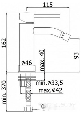 Смеситель Paffoni Light LIG131CR, фото 2