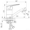 Смеситель Rossinka Silvermix D40-22