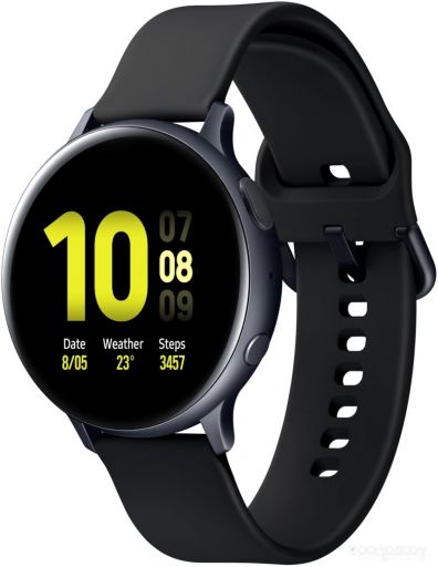 Умные часы Samsung Galaxy Watch Active2 44мм (2 браслета, лакрица)