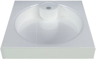 Умывальник Gran-Stone GS 7U (белый)