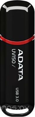 USB Flash A-Data DashDrive UV150 128GB (Black)
