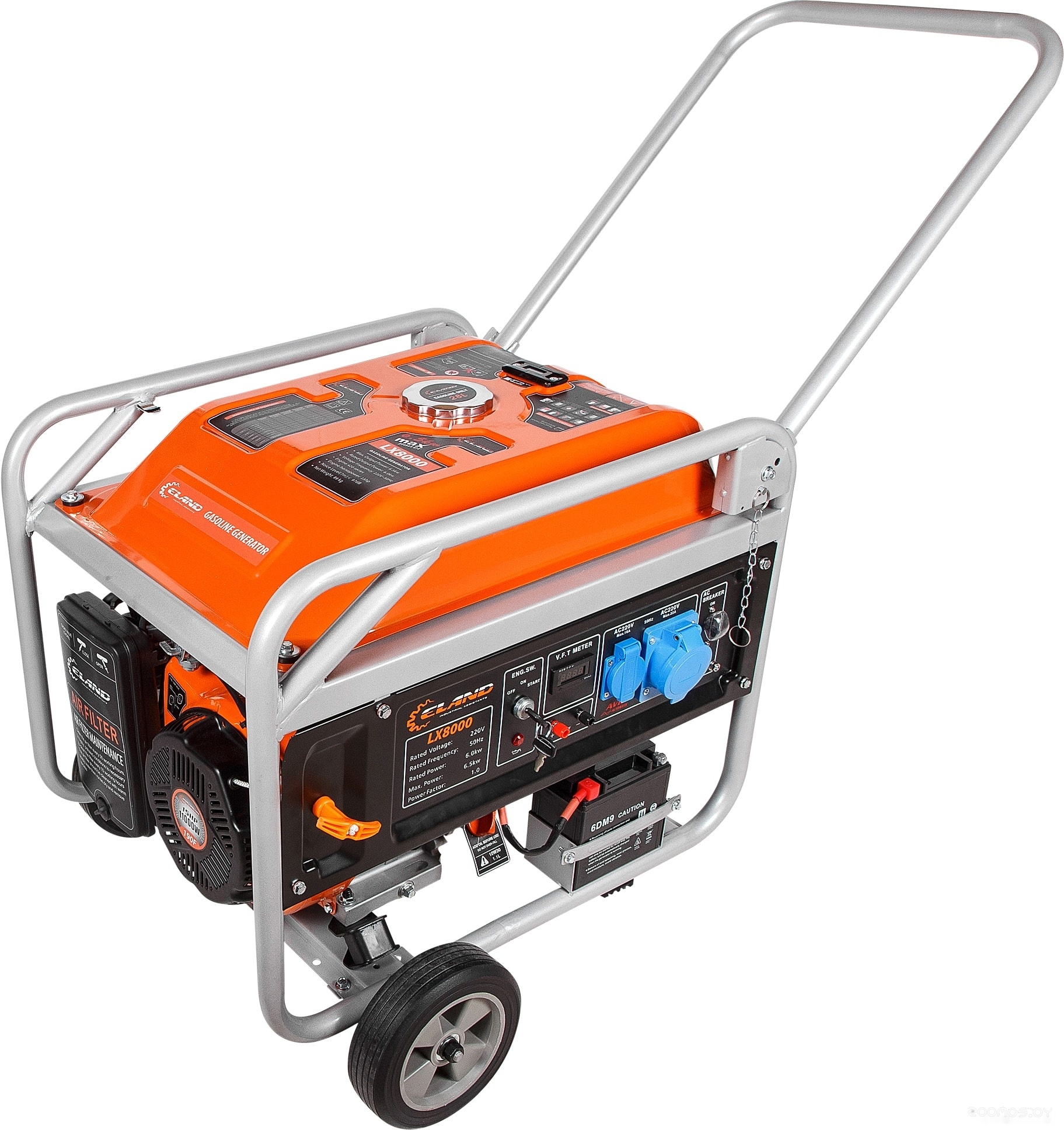 Бензиновый генератор Eland LX8000, фото 3