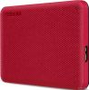 Внешний накопитель Toshiba Canvio Advance 1TB HDTCA10ER3AA (красный)