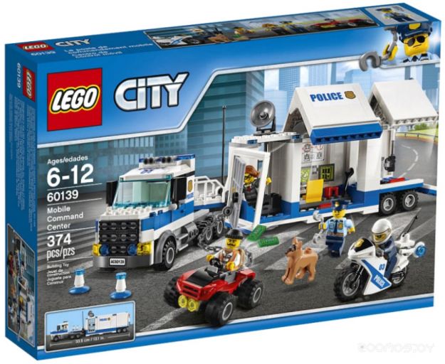 Конструктор Lego City 60139 Мобильный командный центр