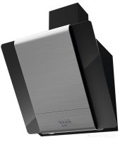 Вытяжка Krona TALLI 600 inox/black glass 3P