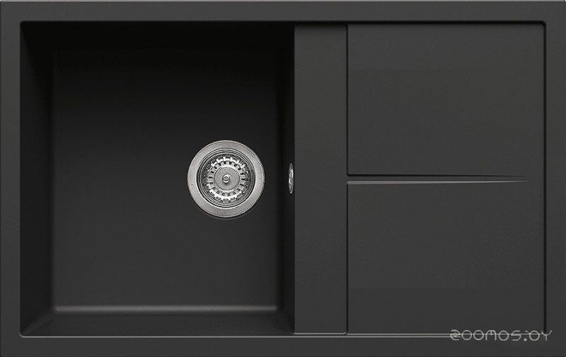 Кухонная мойка Elleci Unico 300 Full Black G40, фото 1