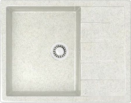 Кухонная мойка Elmar M-06 (белый гранит Q15), фото 1