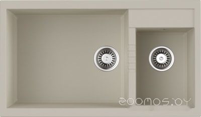Кухонная мойка Omoikiri Tedori 86-2-LB EV (эверест), фото 1
