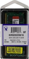 Оперативная память Kingston 16GB DDR4 SODIMM PC4-25600 KVR32S22D8/16