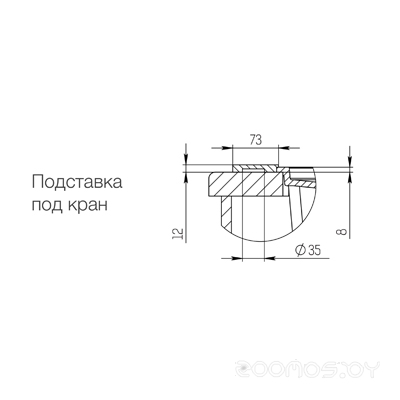 Кухонная мойка KitKraken Gulf K-850.2B + разделочная доска, фото 10