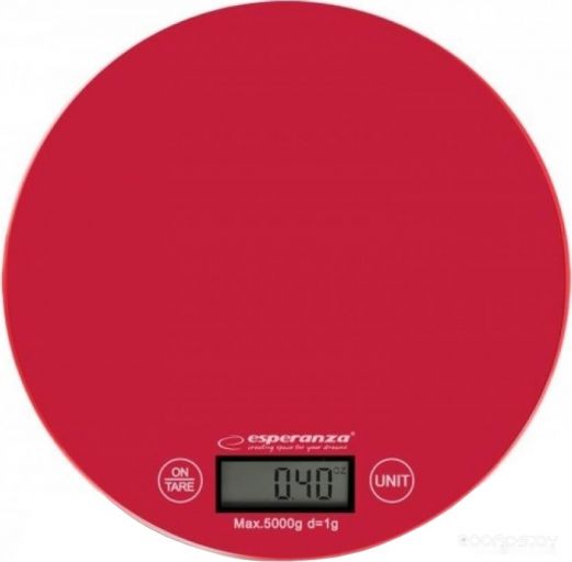 Кухонные весы Esperanza Mango EKS003 (красный)