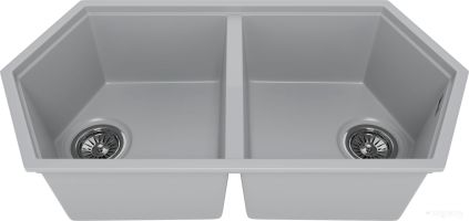 Кухонная мойка KitKraken Gulf К-850.2B (серый)