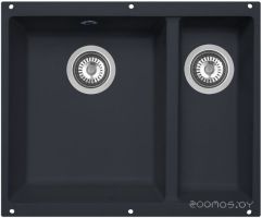 Кухонная мойка Zigmund & Shtain INTEGRA 500.2 (Black Basalt)