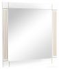 Зеркало Аква Родос Royal 100 (Белый-Патина золото)