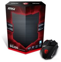  MSI Interceptor DS200 GAMING Mouse, Black, USB