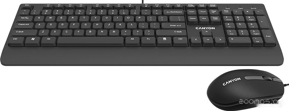 Клавиатура + мышь Canyon CNE-CSET4-RU