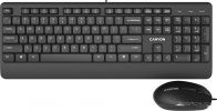 Клавиатура + мышь Canyon CNE-CSET4-RU