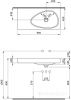 Умывальник Bocchi Etna 1115-001-0125
