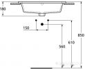 Умывальник Ideal Standard Strada K078001 59.5x44