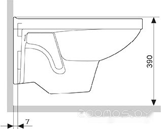 Унитаз Am.Pm Sense IS374A1738, фото 5