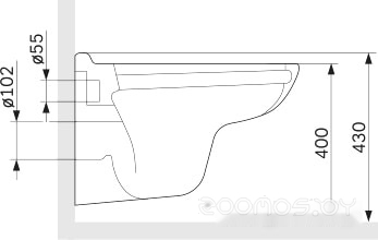 Унитаз Am.Pm Sense C741700WH, фото 7