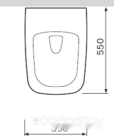 Унитаз Am.Pm Inspire 2.0 FlashClean IS47001.50A1700, фото 3