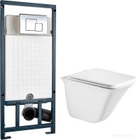 Унитаз Weltwasser Rotbach 004 GL-WT + Marberg 507 SE (белый глянец/хром)