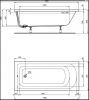 Ванна Ideal Standard Hot Line 180x80 K274801