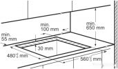 Варочная панель HOMSair HGE643WH