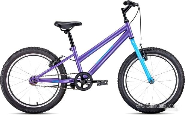 Детский велосипед ALTAIR MTB HT 20 low 2021 (фиолетовый)