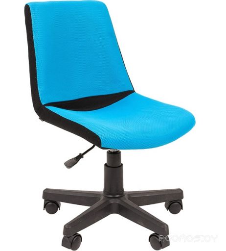 Компьютерное кресло Chairman Kids 115 (черный/голубой)